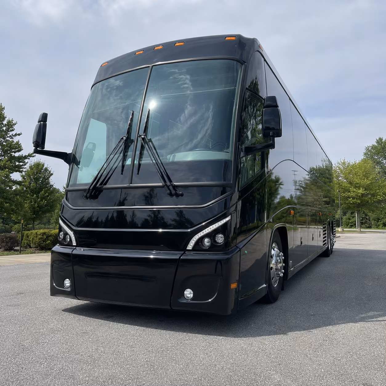 charter a bus from st petersburg to orlando miami and beyond