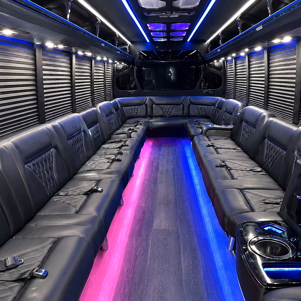 st petersburg holiday party bus rental